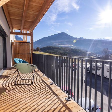 Au Calme Des Sommets - Vue Montagne Lejlighed Embrun Eksteriør billede